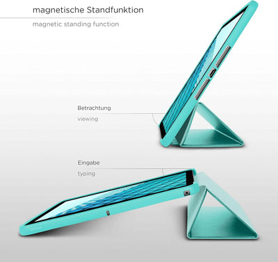 ONEFLOW Hülle kompatibel mit iPad Mini 2.-5. Generation - Dünne Schutzhülle mit Ständer und Auto Sch