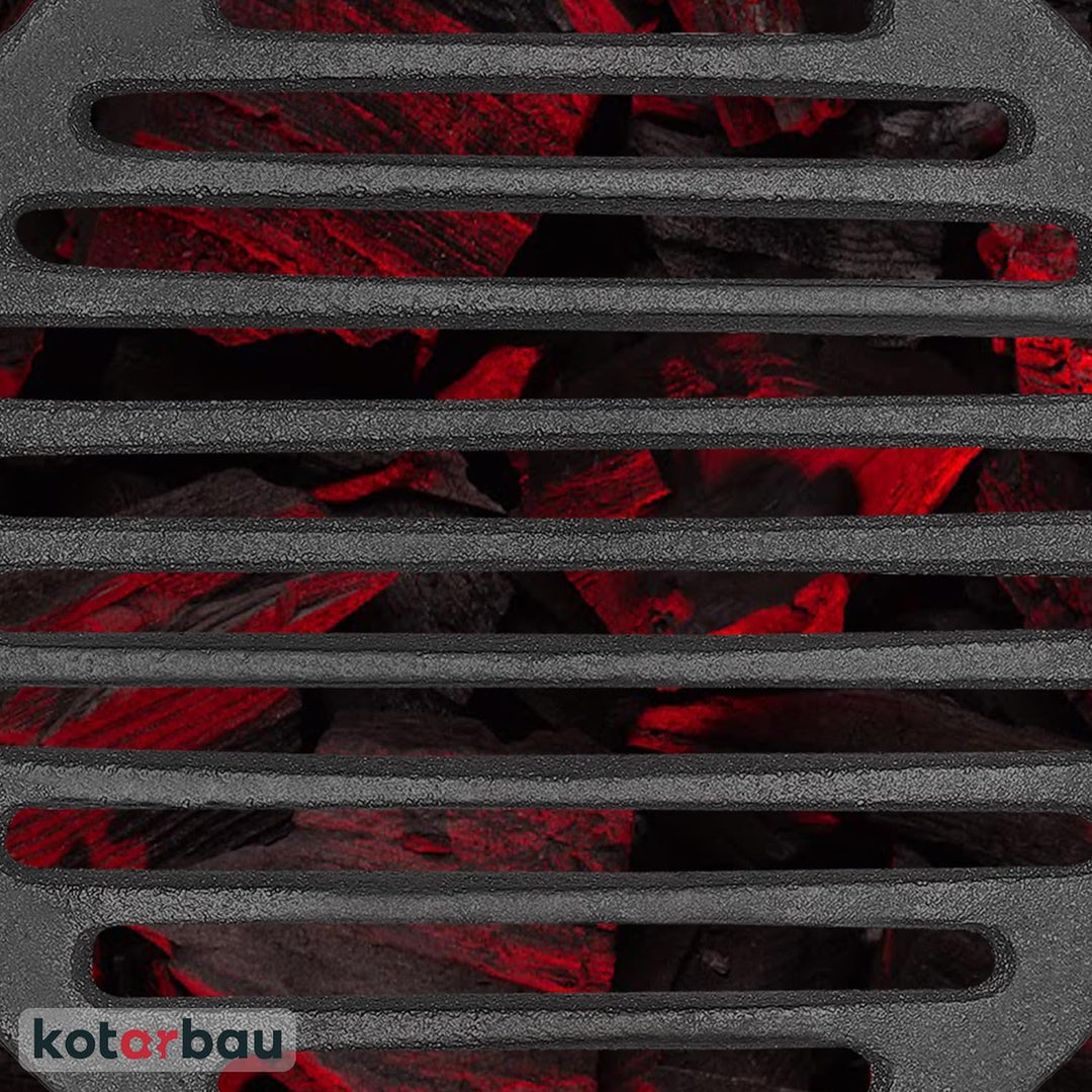 KOTARBAU Kaminrost Ø 19 cm Rundrost Ascherost Kaminofen Tafelrost Rost Ofengitter Kamin Ersatzteile
