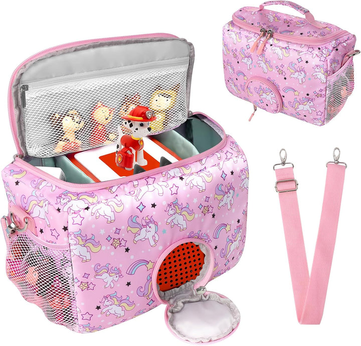 Tragetasche für Toniebox Starter Set, für Tonie-Figuren, Kopfhörer, Ladestation und Zubehör, Aufbewa