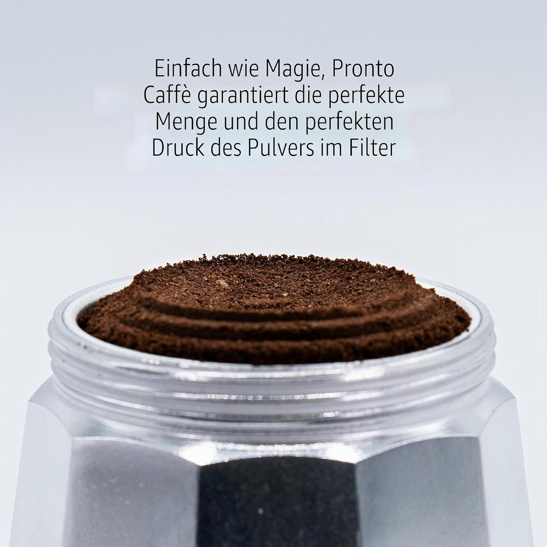 Lavatelli Prontocaffè, Kaffeedose, Kaffeedosierer und behälter, zur Aufbewahrung von Kaffee mit Spen