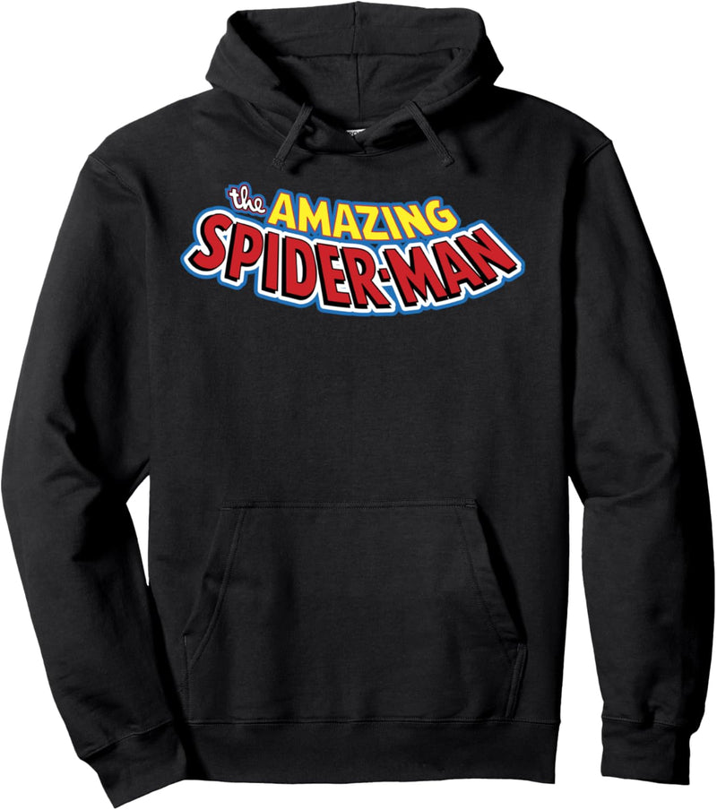 Marvel Avengers The Amazing Spider-Man Title Logo Pullover Hoodie