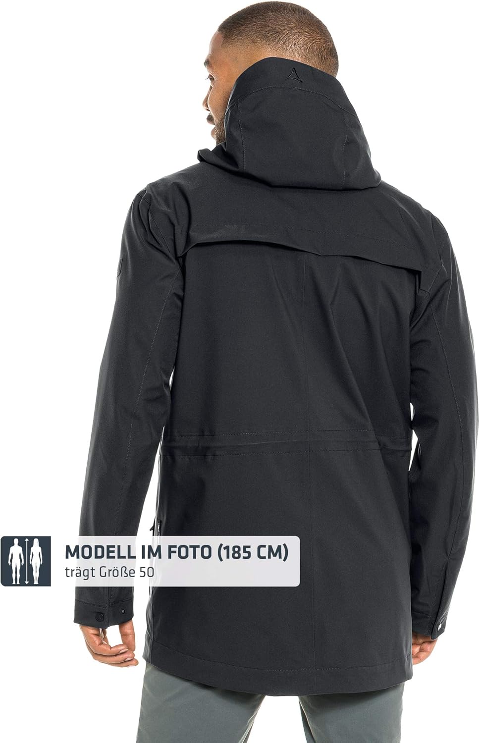 Schöffel Herren Parka Gillingham M, winddichter, atmungsaktiver Regenparka, urbane Outdoor Jacke, Wa