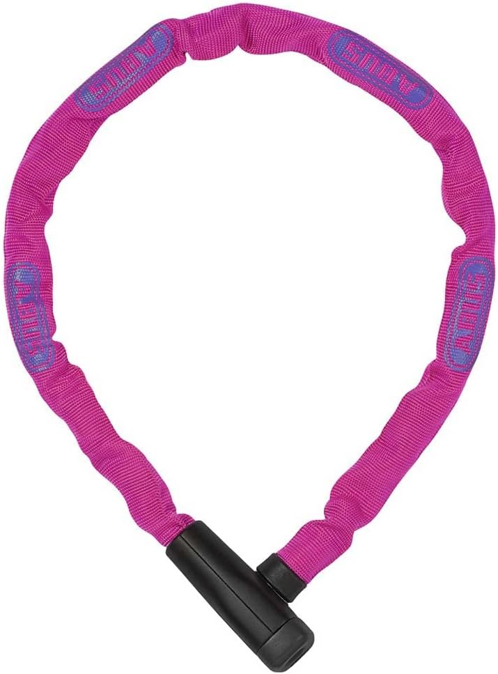ABUS Kettenschloss Steel-O-Chain 5805K – Fahrradschloss aus Stahl – ABUS-Sicherheitslevel 5 Pink 75