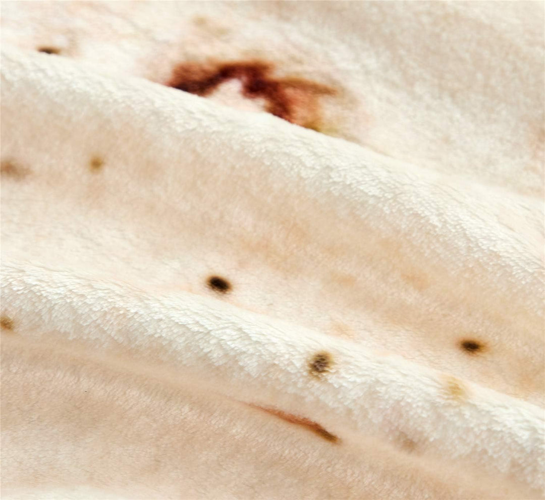 kitletsuit Burrito Tortilla-Decke, gemütlicher und doppelseitig Decke für drinnen, draussen und mehr