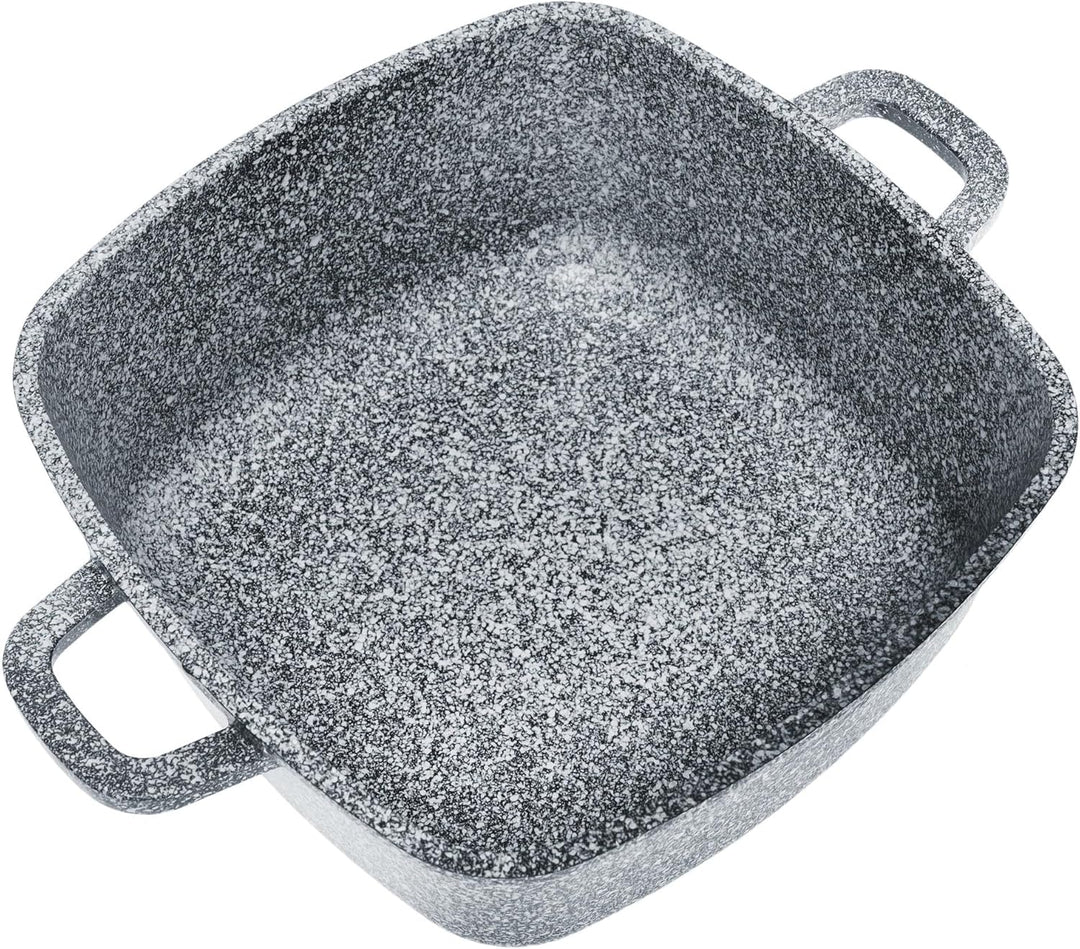 KLAUSBERG MARMORTOPFSET Grau, Quadrat, Grau, Quadrat