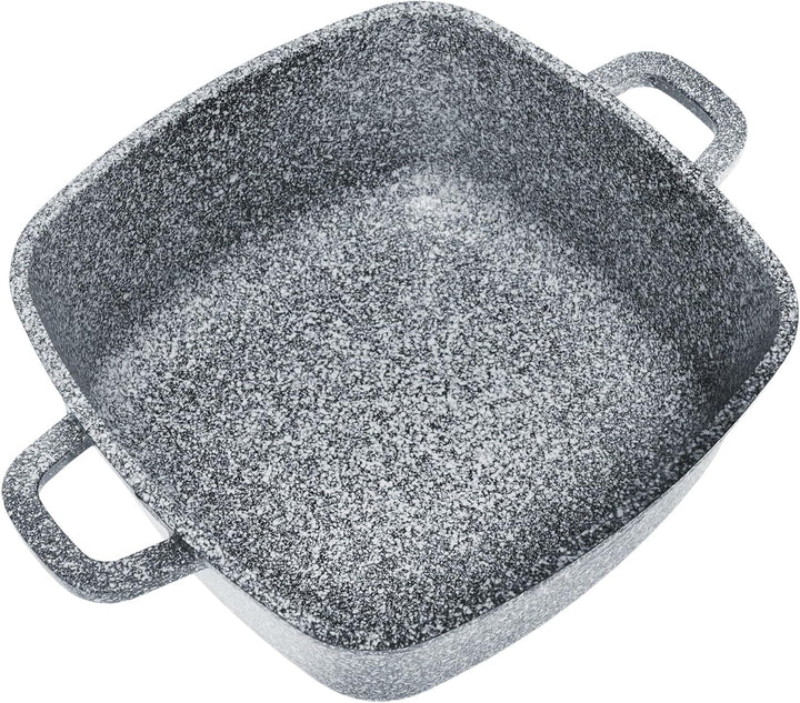 KLAUSBERG MARMORTOPFSET Grau, Quadrat, Grau, Quadrat