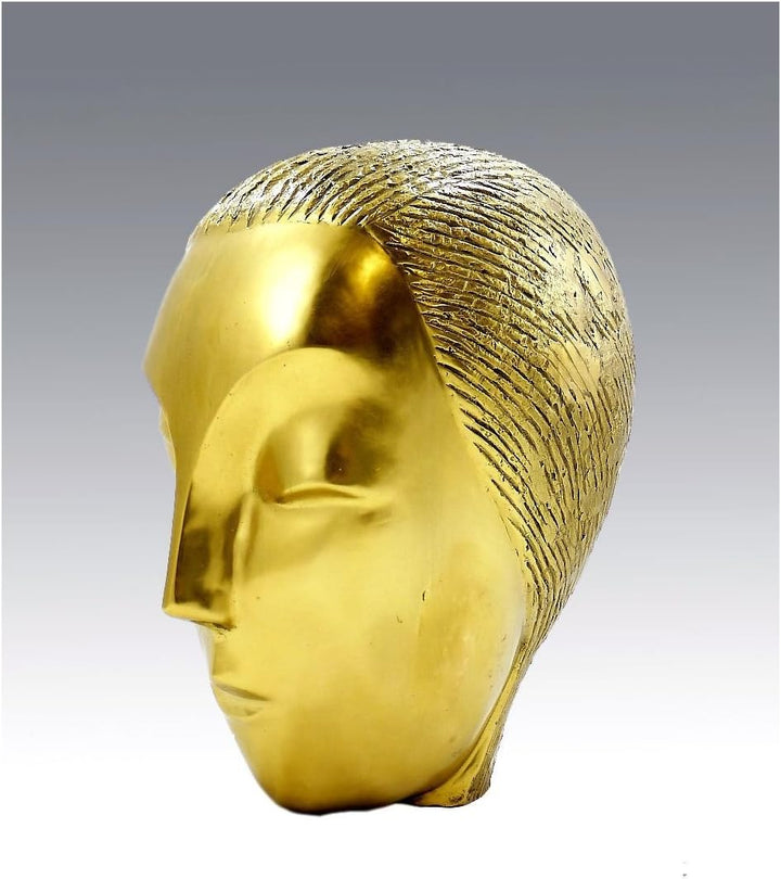 Kunst & Ambiente - Moderne Bronzefigur - Sleeping Muse - Schlummernde Muse - signiert - Constantin B