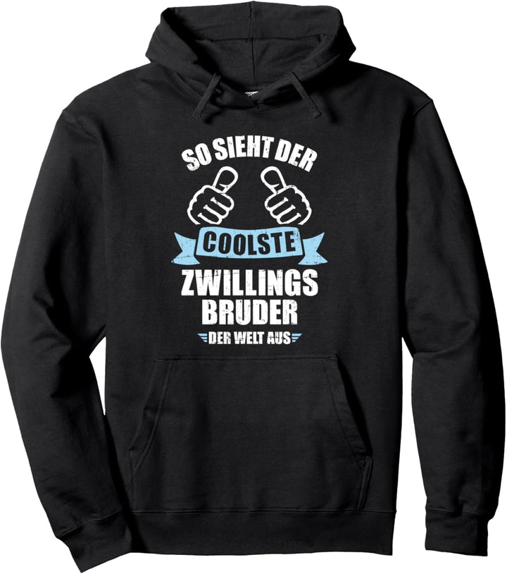 Coolster Zwillingsbruder der Welt Pullover Hoodie