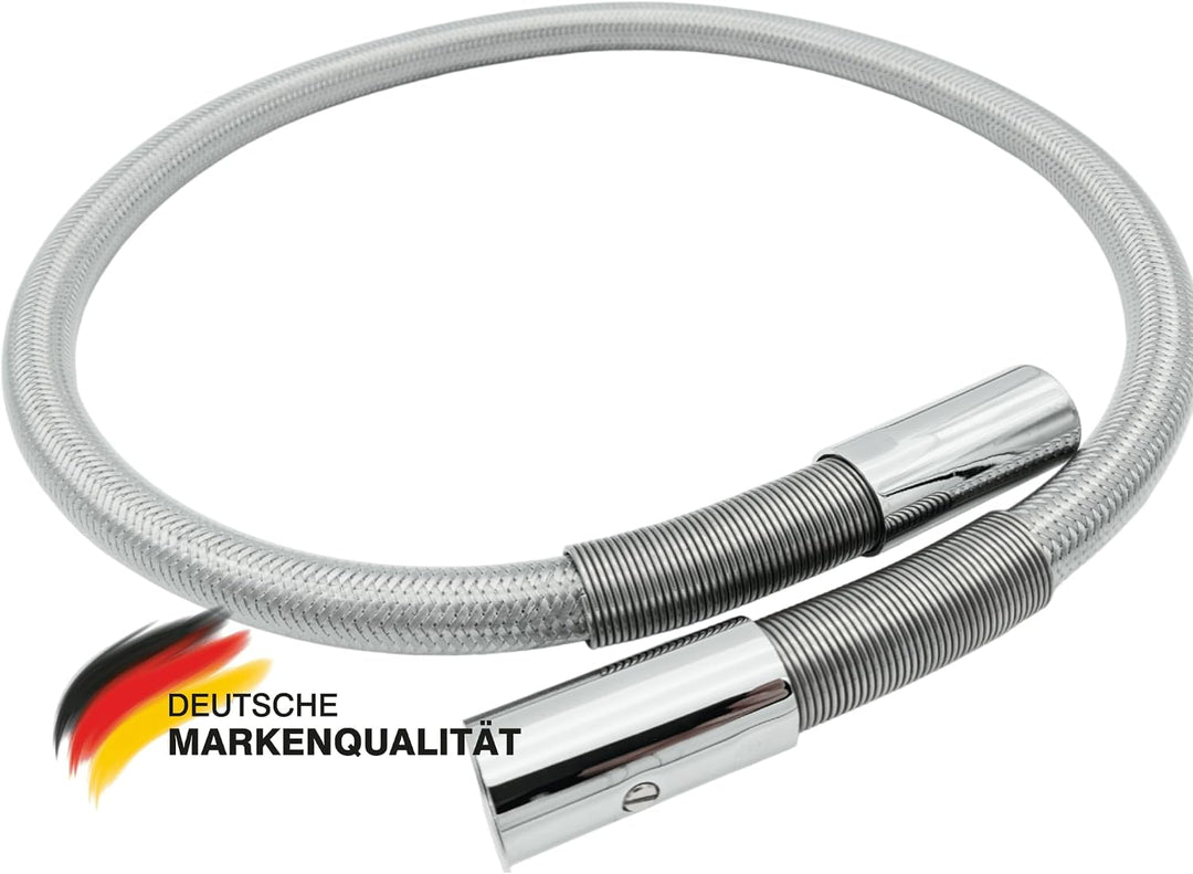 BE-GASTRO I Profi Gastroschlauch Brauseschlauch 100cm inkl. Spezial-Knickschutz | 1/2" Standard-AG |