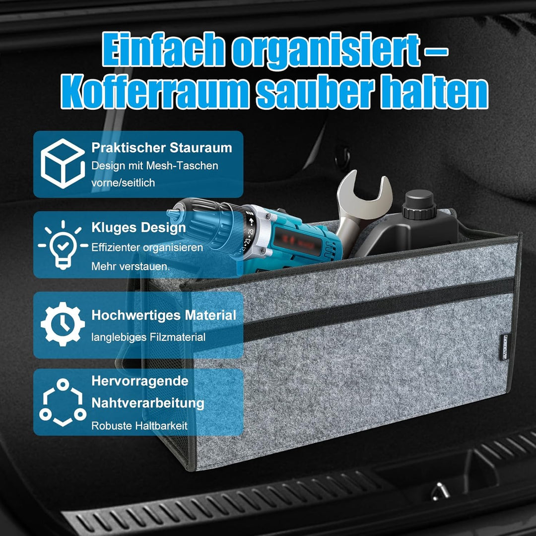 Car Design Kofferraumtasche Organizer Autotasche Auto Kofferraum KFZ Tasche Toolbag Aufbewahrungstas