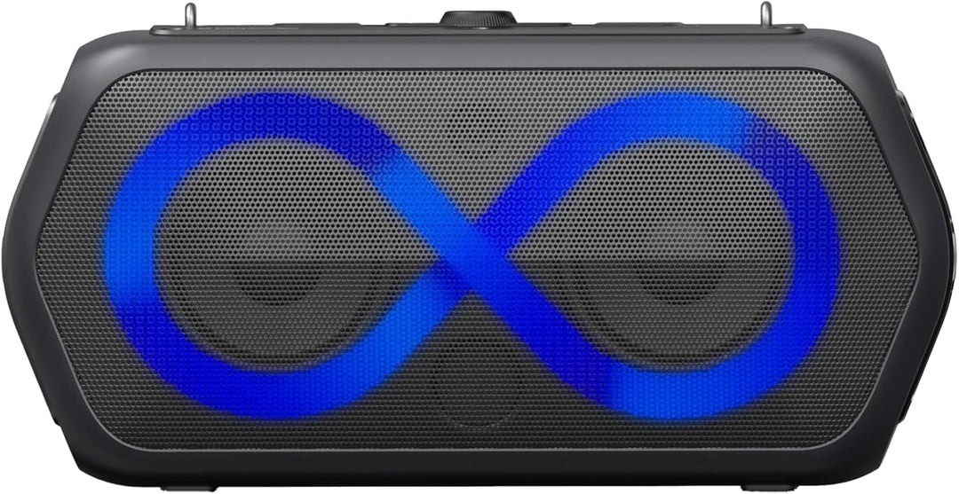 Majestic Fire 39 – Kabelloser Lautsprecher Audio 5.3, mehrfarbige LED-Lichter, 13 Effekte, USB/Micro