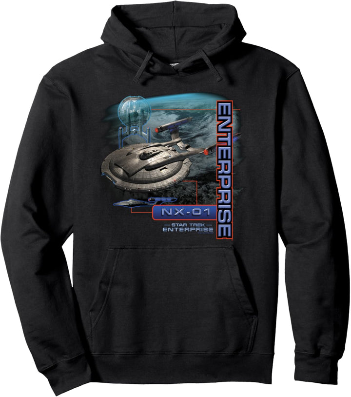 Star Trek Enterprise NX 01 Pullover Hoodie