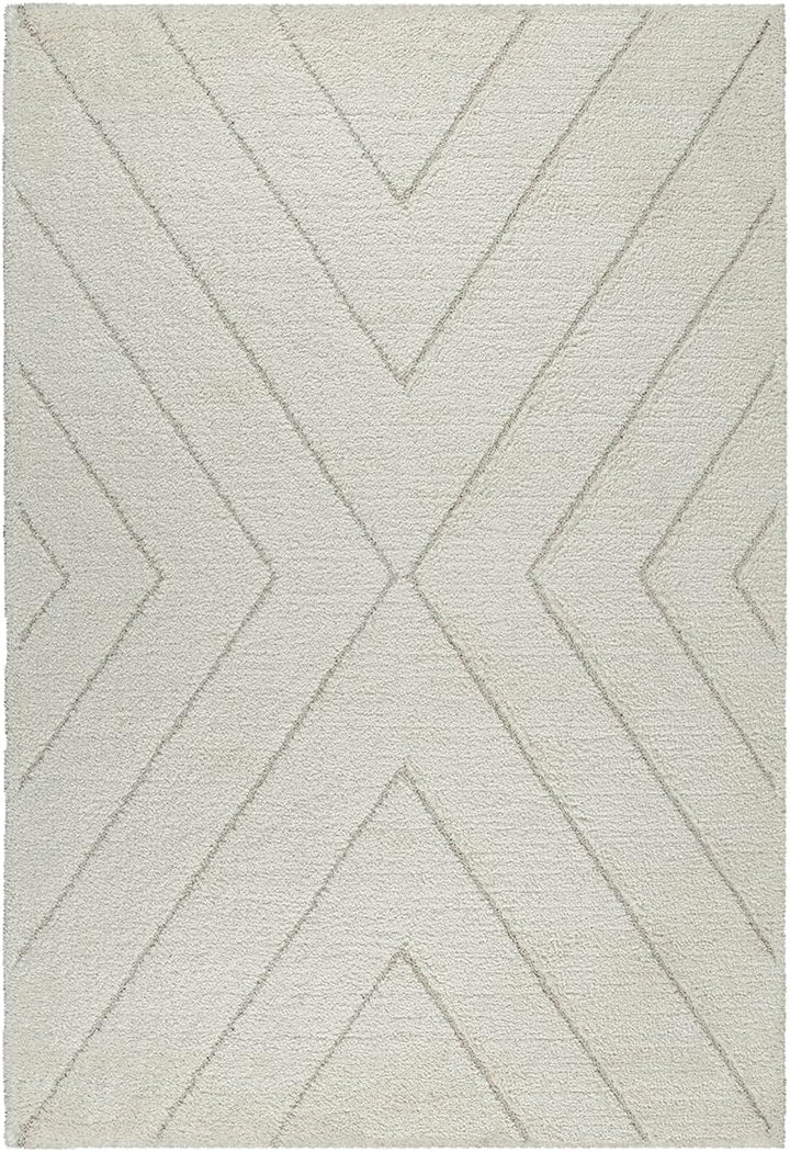 the carpet Velvet eleganter Designer Teppich Wohnzimmer, weicher &amp; pflegeleichter Hochflor Wohnzimme