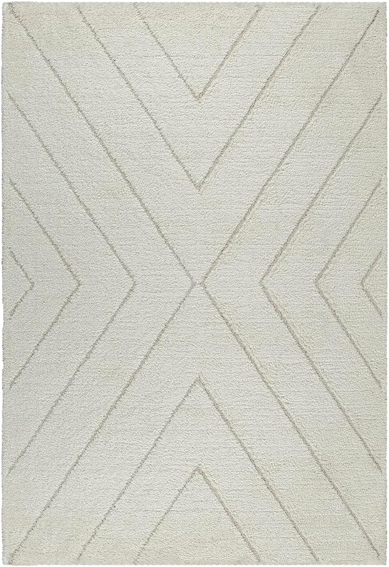 the carpet Velvet eleganter Designer Teppich Wohnzimmer, weicher &amp; pflegeleichter Hochflor Wohnzimme
