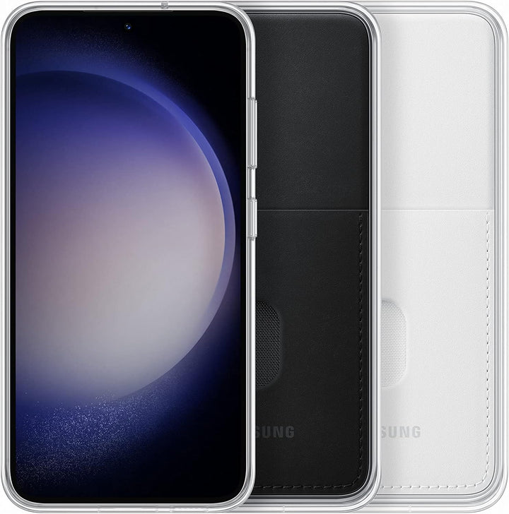 Samsung Frame Smartphone Case EF-MS911 für Galaxy S23, Handy-Hülle, Durchsichtig, Kratzfest, Rahmen,