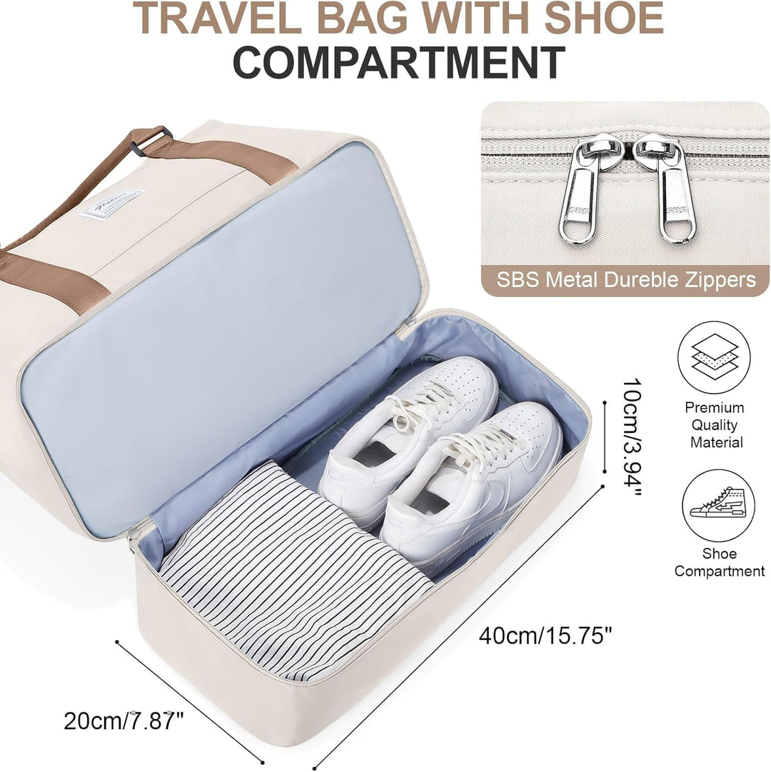Reisetasche Damen 40x30x20 Ryanair Handgepäck Tasche Sporttasche Weekender Bag Schwimmtasche Wasserd