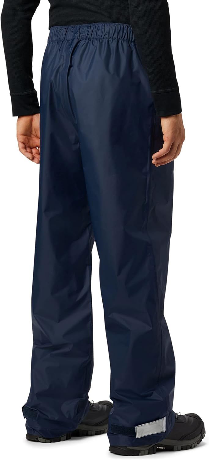 Herren Regenhose Fahrrad Wasserdicht Überziehhose Wanderhose Atmungsaktiv Winddicht Outdoorhose Dunk