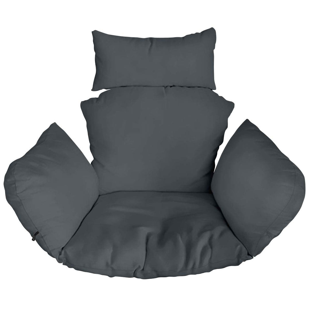 Ferocity Hängesessel Kissen XXL, Polster, Auflage für Polyrattan/Rattan Hängeschaukel, Hängekorb, Sc