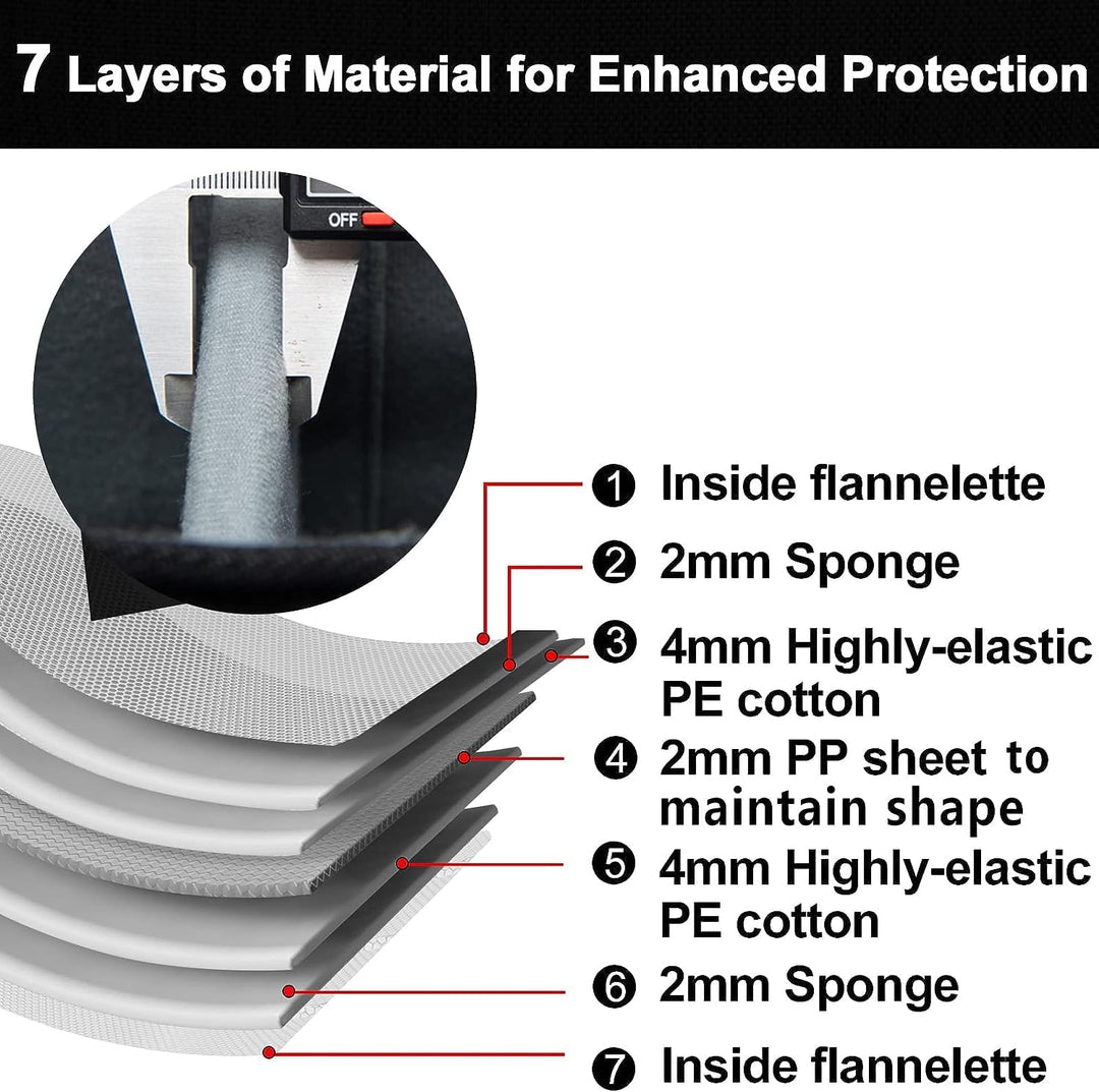 CADeN Kameratasche, fototasche Wasserbeständig Umhängetasche kompakte Sling Schulter Bag für DSLR SL