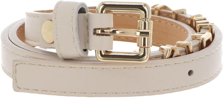 VALENTINO Emma Winter Belt W110 Ecru / Oro - kürzbar