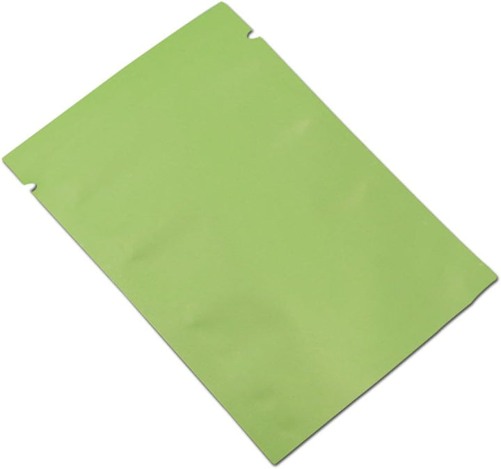 WACCOMT Pack 200 Stück Flache Open Top Mylar Beutel Vakuumversiegelbar Langfristige Aufbewahrung von