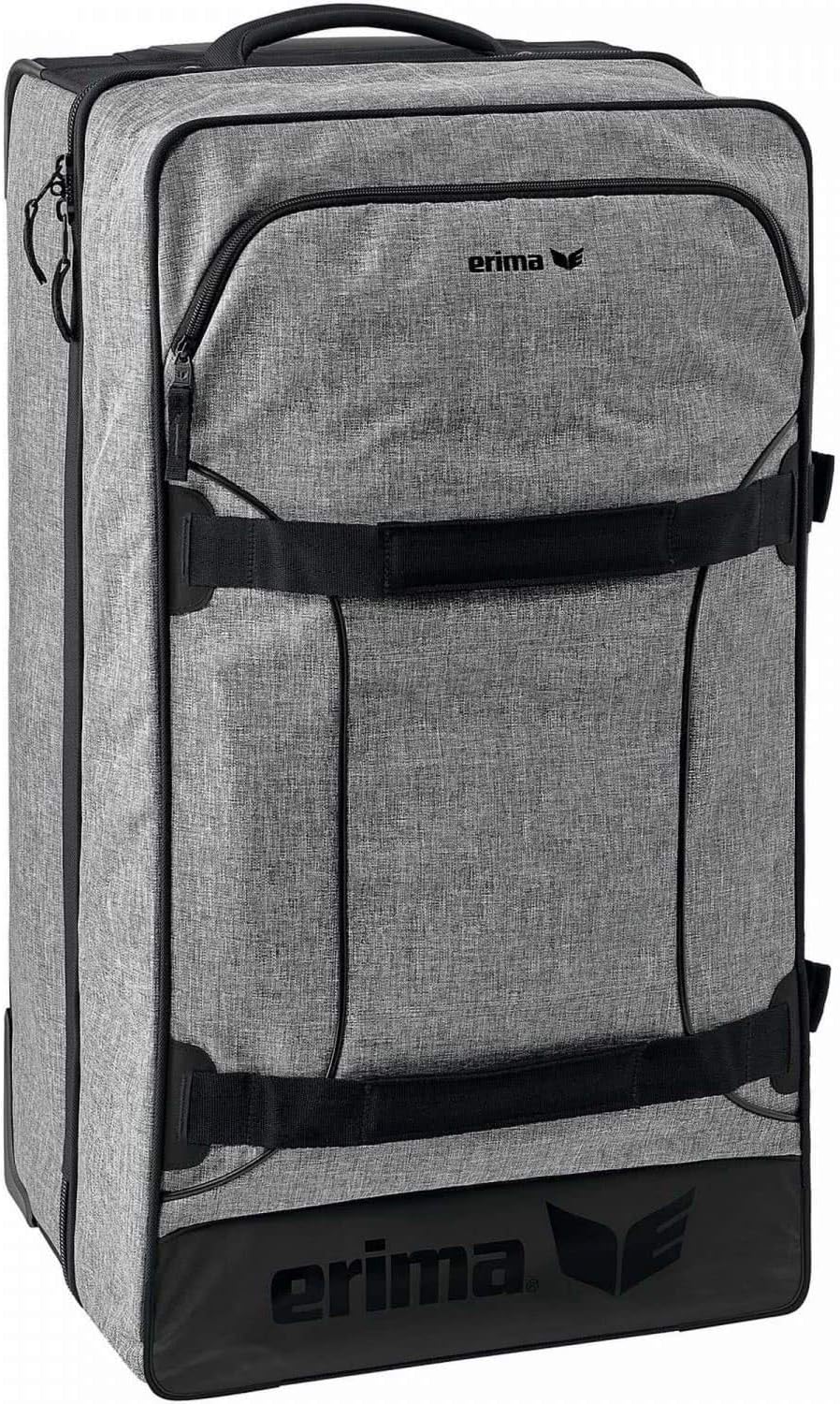 Erima Rollkoffer Travel Line Travel Trolley S Grau Melange, S Grau Melange