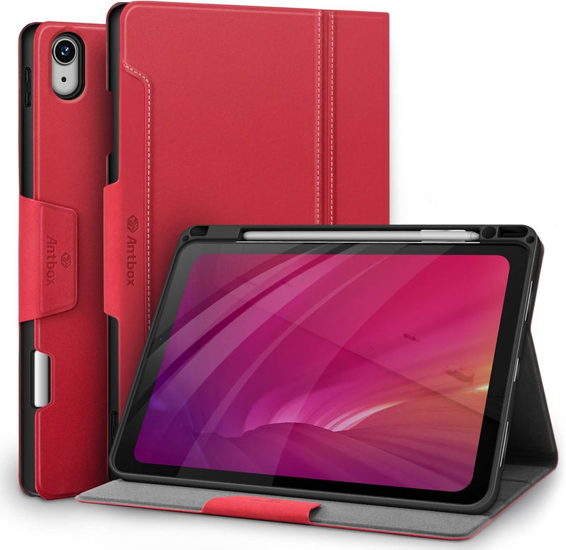 Antbox Hülle für iPad Air 5./4. Generation 2022/2020 iPad 10.9 Zoll mit Stifthalter Apple Pencil Hal