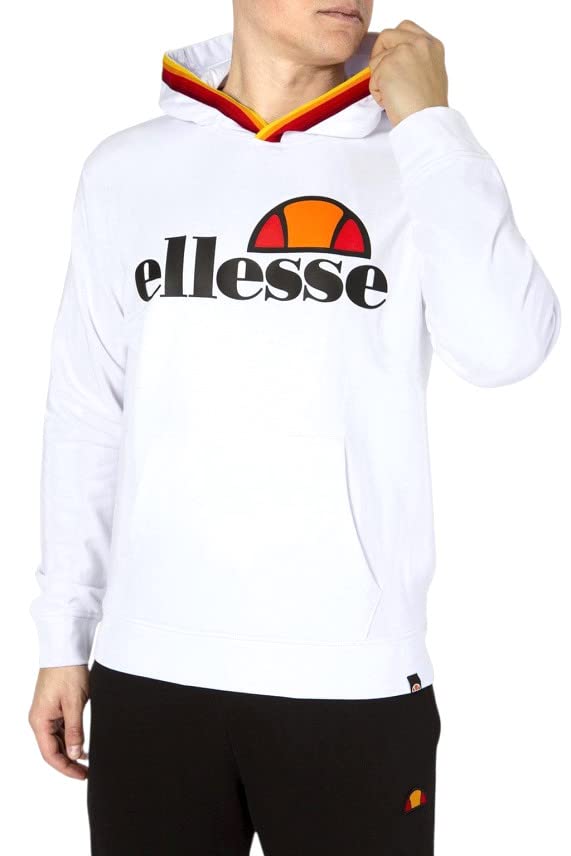 Ellesse Herren Ehm919co3 Sweatshirt L Weiss, L Weiß