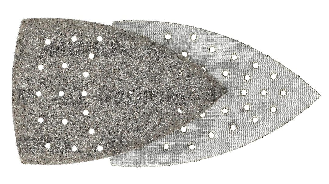 Mirka Iridium Schleifdreieck Premium-Schleifpapier 100x152x152mm 36-Loch Klett Korn 40, 50 Stk/Zum S