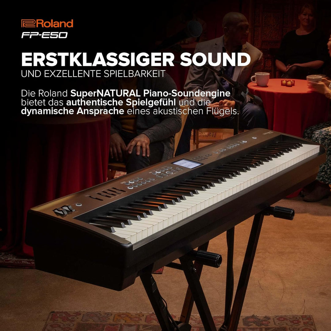 Roland FP-E50 Digital Piano | SuperNATURAL Piano & ZEN-Core Soundengine | 88 Tasten Hammermechanik-T