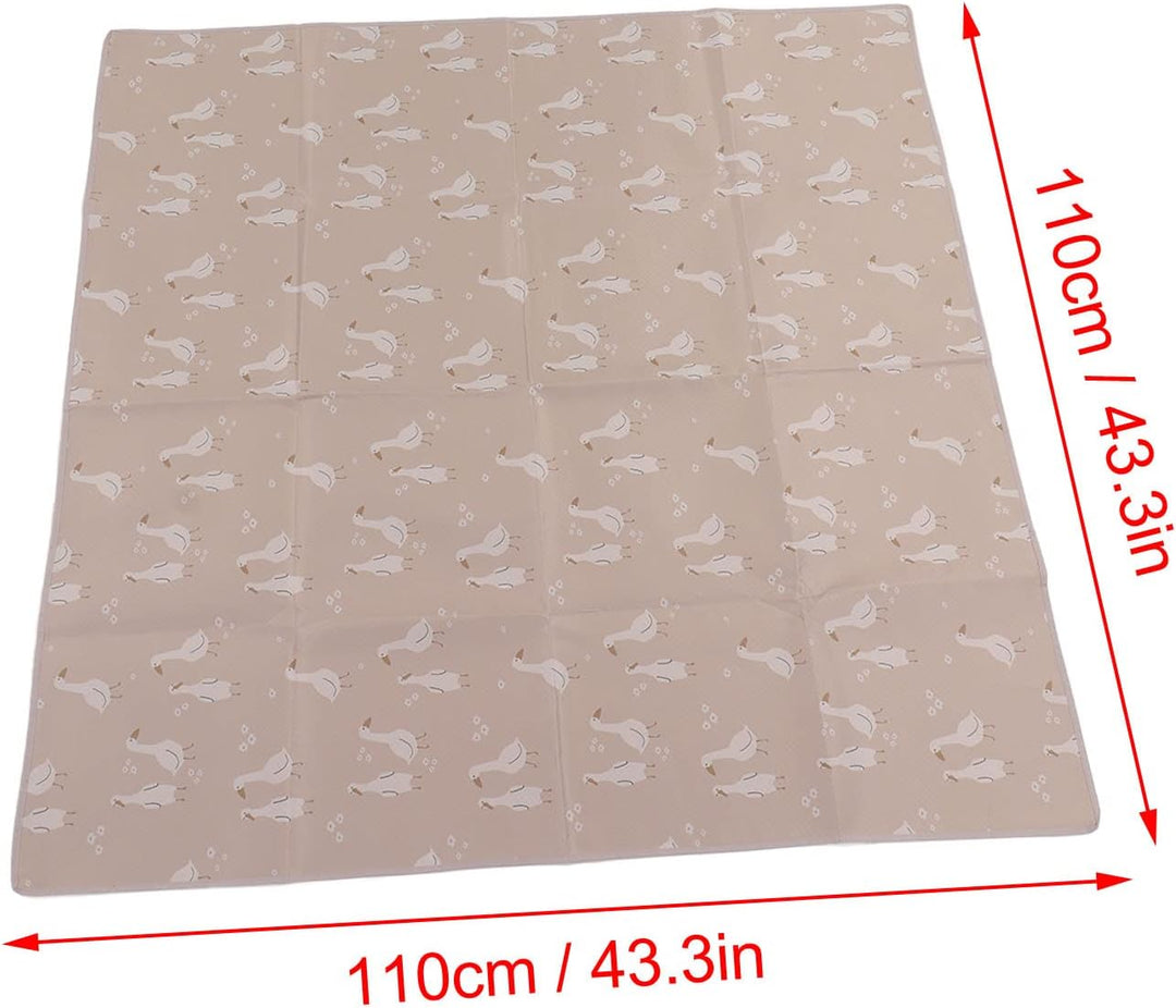 Hilitand Faltbare Spielmatte Grosse wasserdichte Baby-Spielmatte Zum Krabbeln Schaumstoffgepolsterte