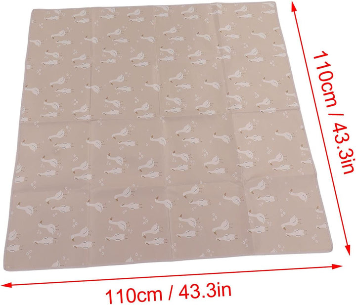 Hilitand Faltbare Spielmatte Grosse wasserdichte Baby-Spielmatte Zum Krabbeln Schaumstoffgepolsterte