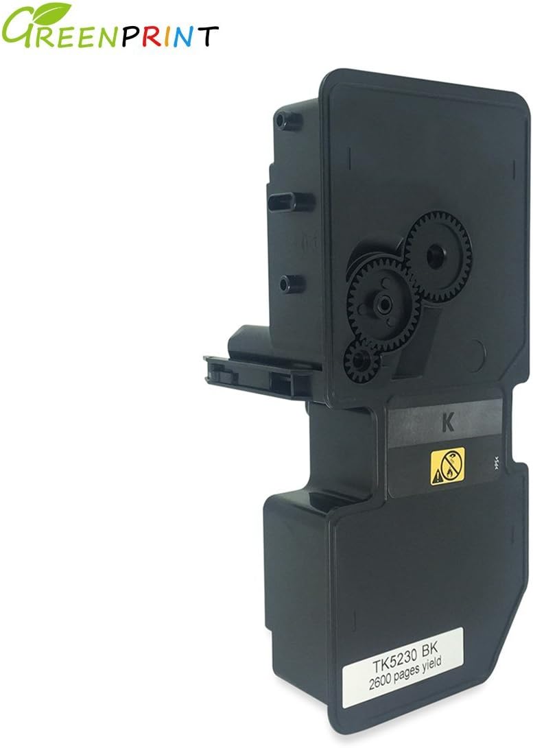 GREENPRINT 4 Farben TK5230 TK-5230 TK 5230 Kompatible Tonerkartusche 2600 Seiten für Schwarz & 2200