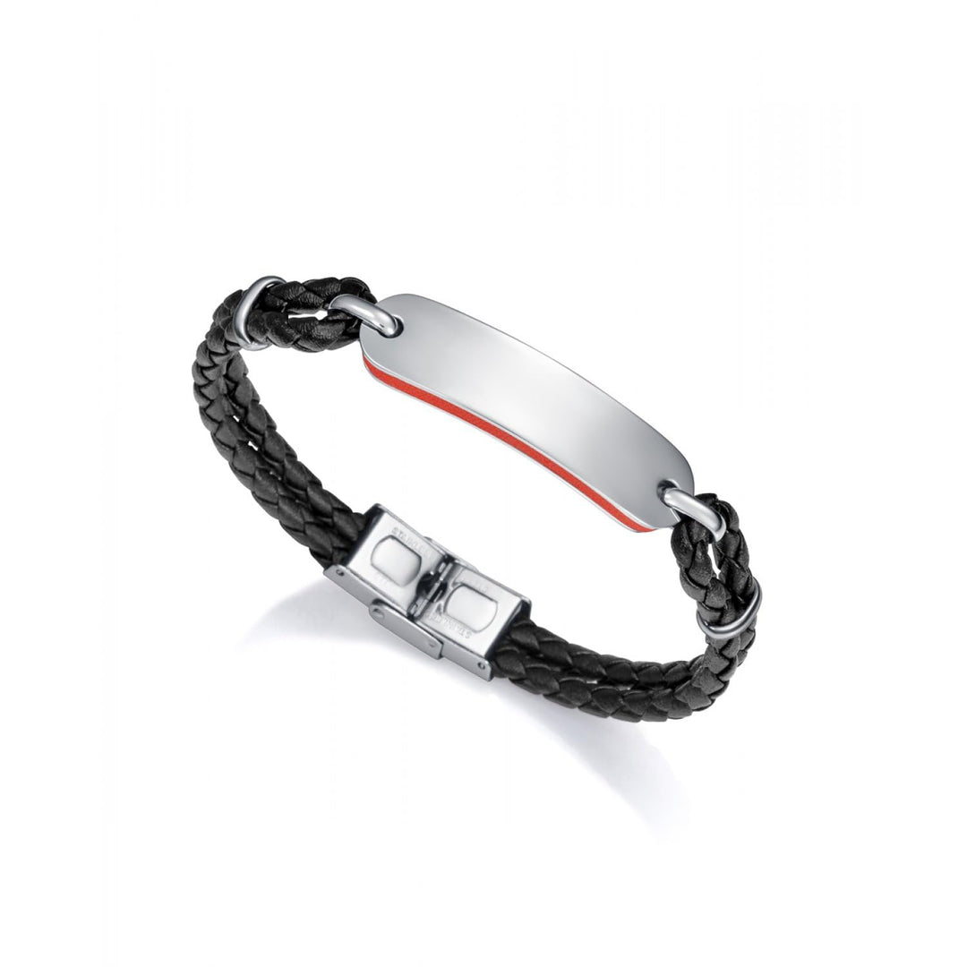 Viceroy Pulsera Magnum 15107P01010 piel y acero