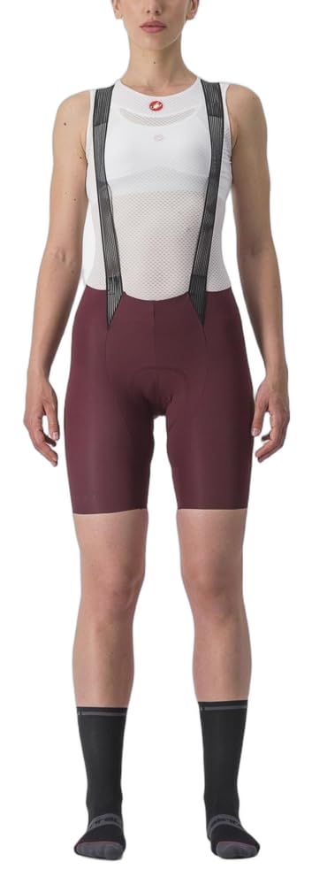 CASTELLI Damen Shorts Free Aero Rc W Bibshort XS Deep Bordeaux, XS Deep Bordeaux