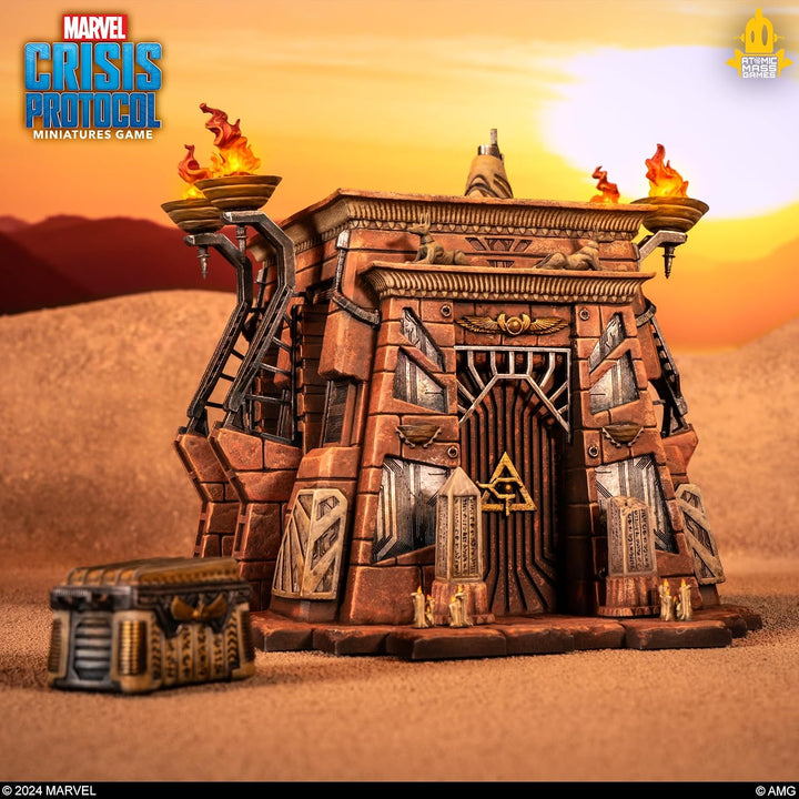 Asmodee, Marvel: Crisis Protocol – Shrine to En Sabah Nur, Terrain Pack