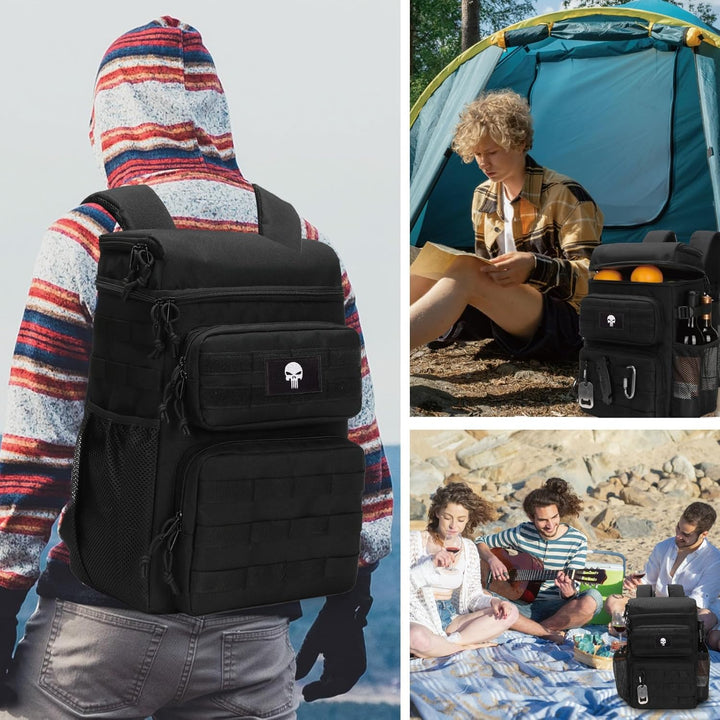 Taktischer Rucksack-Kühler, weicher, Leichter, auslaufsicherer Kühler-Rucksack, isolierte Kühltasche