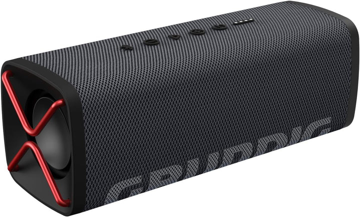 Grundig GBT Club Black - Bluetooth Lautsprecher, Soundbox, Bass, 20 W RMS Gesamtausgangsleistung, bi