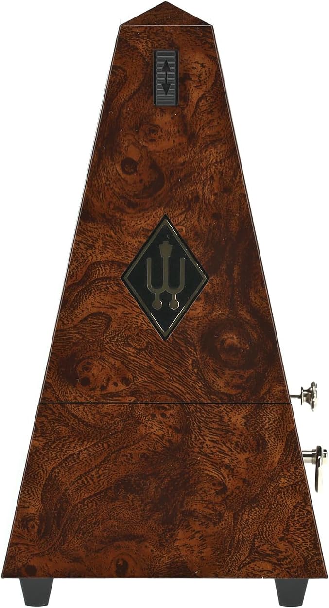 Wittner Metronom Taktell Pyramidenform System Maelzel Designer Serie - Kunststoffgehäuse - Mit Glock