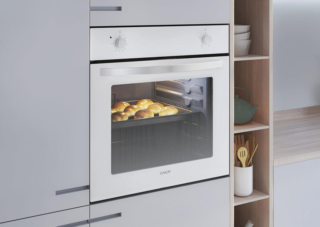 Four encastrable nettoyage manuel - convection naturelle CANDY FIDC B100 - Blanc - Classe A Statisch