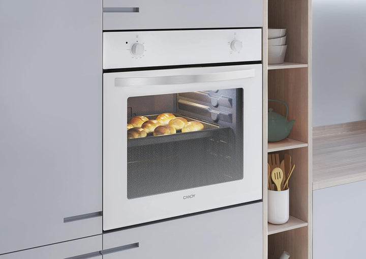 Four encastrable nettoyage manuel - convection naturelle CANDY FIDC B100 - Blanc - Classe A Statisch
