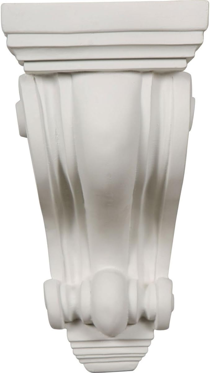 Ekena Millwork COR04X04X07DE 4-Inch W x 4-Inch D x 7 1/2-Inch H Devon Corbel