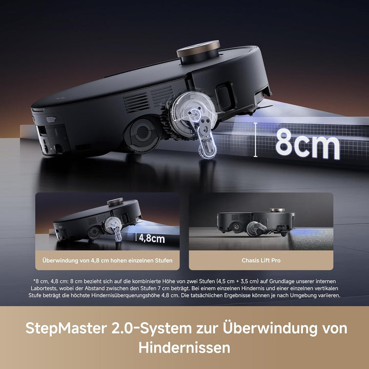 Mova Z60 Ultra Roller Complete Saugroboter mit Wischfunktion 28.000 Pa, LiftPro-Gehäuse, 8cm Hindern