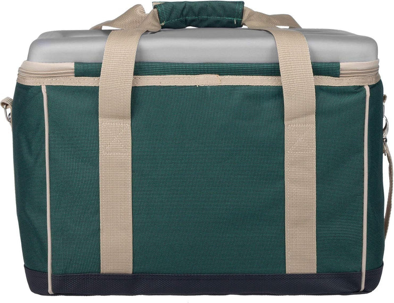 anndora Kühltasche XL 40 Liter - Isotasche Kühlbox Picknicktasche Farbauswahl XL gruen, XL gruen