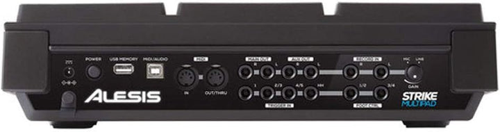 Alesis Strike Multipad - Perkussions-Pad mit 9 RGB-hintergrundbeleuchteten Pads, Sampler, Looper, in