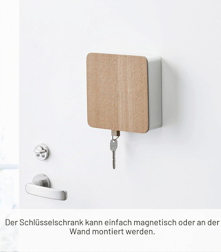 Magnetic key box - Rin - natural Einheitsgrösse Weiss, Einheitsgrösse Weiss