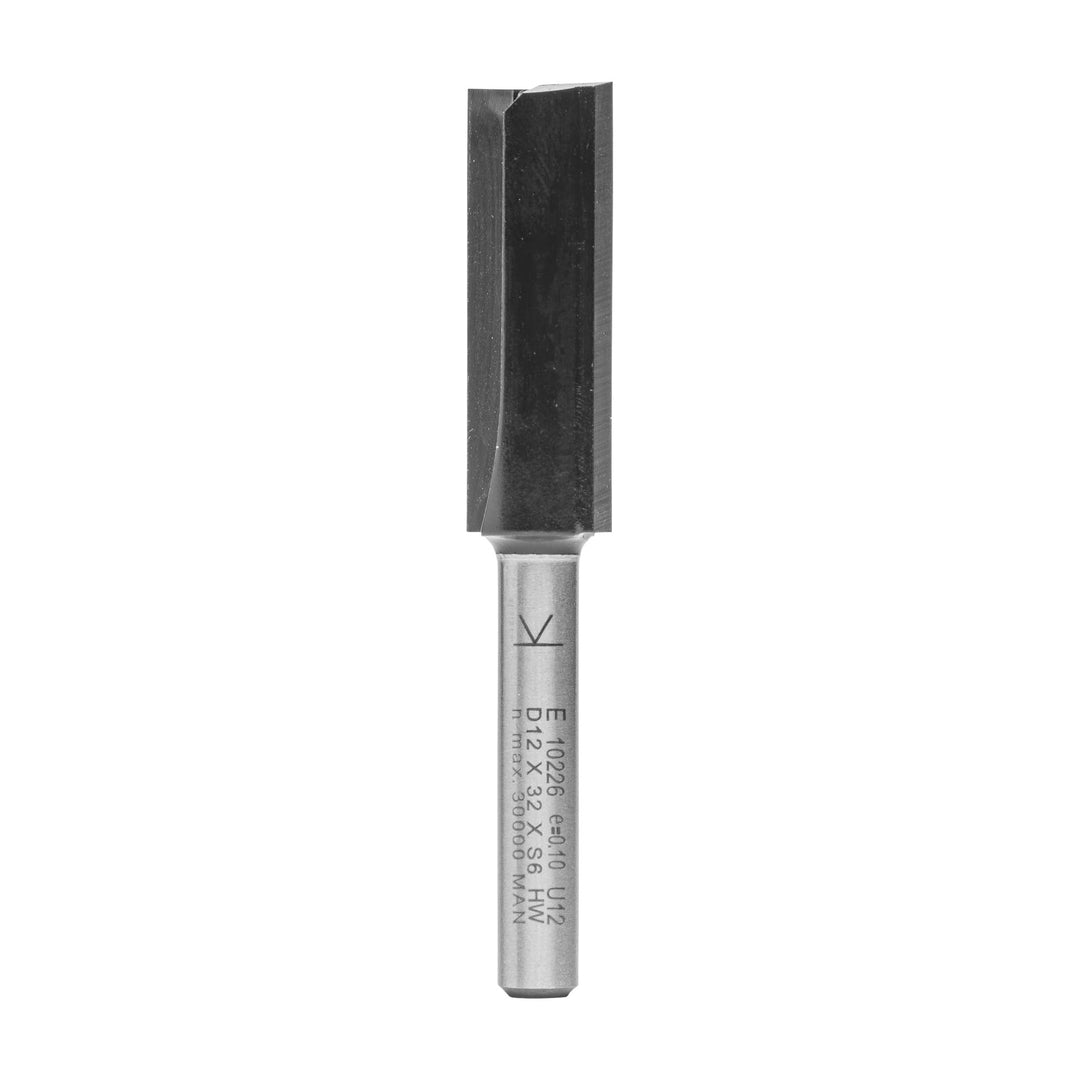 ENT 10226 Nutfräser HW, Schaft (S) 6 mm, Durchmesser (D) 12 mm, NL 32 mm, SL 32 mm, GL 64 mm D=12 /