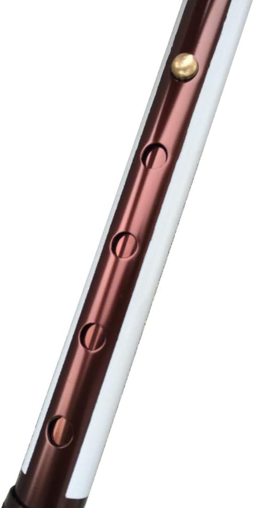Blinden-Gehstock,weisse Stock - Faltbar - 80cm-90cm, 4-teilig