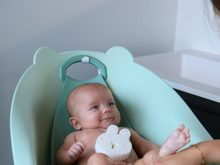 Bo Jungle - Babybadewanne Bärchen grün, grün