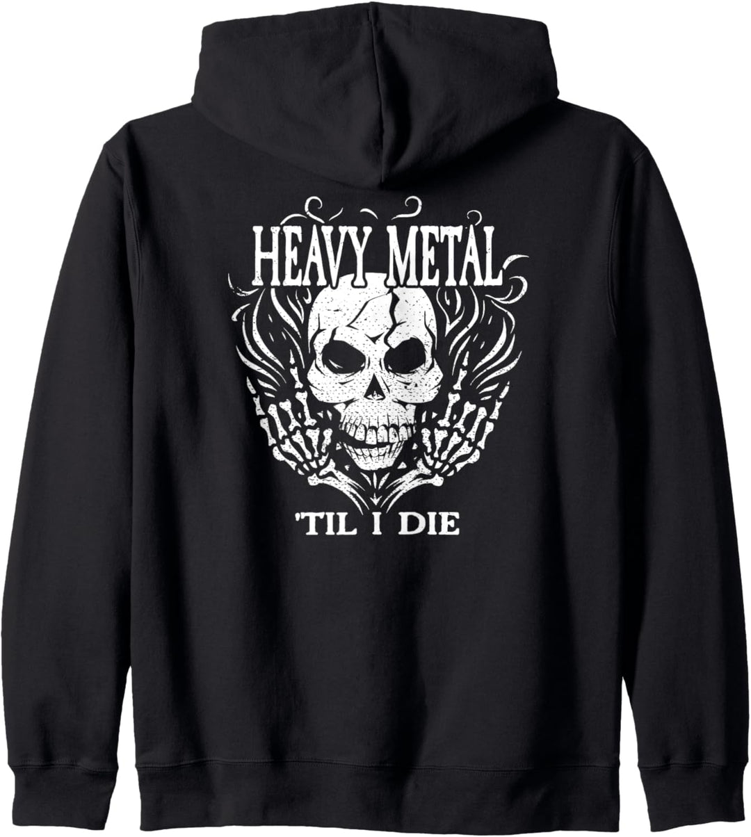 Metal Til I Die I Rock Music Festival I Heavy Metal Konzert Kapuzenjacke